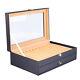 24/36 Slots Pu Leather Fountain Pen Display Case Pu Holder Storage Collector Box