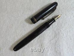 ACADEMY Fountain Pen Big Size Black Nib F 14K IRIDIUM 4