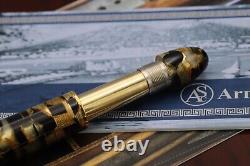 ASC Ogiva Black Lucens Celluloid Special Order 1/1 Fountain Pen DIPPED