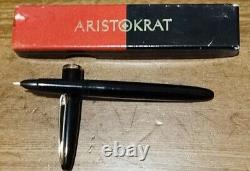 Aristokrat Vintage Black Rare Germany Fountain Pen Aristokrat