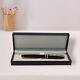 Azarine Panther Fountain Pen With Snap Closure Durable Ecofriendly Black