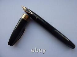 Black Sheaffer Pfm III Fountain Pen Made In U. S. A