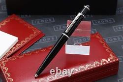 Cartier Diabolo Black Platinum Ballpoint Pen