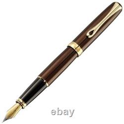 Diplomat Excellence A2 Marrakesh with Gold Trim Fountain Pen, Broad Nib