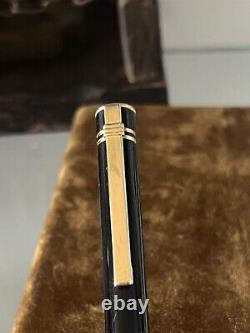 Diplomat Germany Pen Fountain Pen Black Lacquer By Chinese Ink, Marking, Vintage