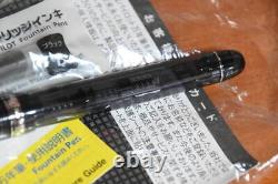 Japanese Fountain Pen Custom 74 Transparent Black Nib