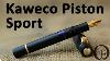 Kaweco Piston Sport Aluminium Black Gt Review