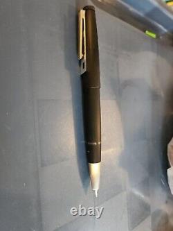 Lamy 2000 Fountain Pen in Black 14K Gold Medium Point L01-M (No Box)