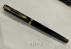 Montblanc Waterman Parker Schaefer Fountain Pens With 14k 18k Gold Nibs Lot Of 6