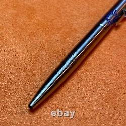 PLATINUM Twin Set / Stainless Fountain Pen & Ballpoint Pen / Made in Japan / NOS