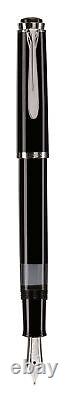 Pelikan M205 Black Fountain Pen piston filler