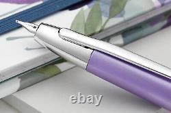 Pilot Capless Decimo Fountain Pen Violet 18k Gold Medium Gift Box