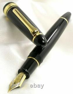 Sailor KOP Fountain Pen King Profit ST Black Medium Nib 11-6001-420
