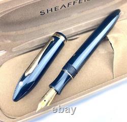 Sheaffer Balance II Fountain Pen Black GT 14k Medium USA 1990s