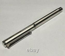 Tiffany & Co Executive Fountain Pen Atlas Nib 18K(750) Sterling Silver Excellent