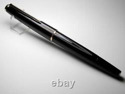 Vintage Black Montblanc 320 Fountain Pen-14K Gold BB Nib-Germany 1971-1973