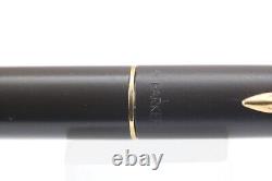 Vintage (c1970) VERY RARE Parker 45 Matt Black Extra Fine Fountain Pen, GT
