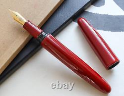 Wancher Dream Fountain Pen TRUE URUSHI RED Lacquer Vermillion