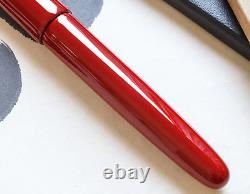 Wancher Dream Fountain Pen TRUE URUSHI RED Lacquer Vermillion