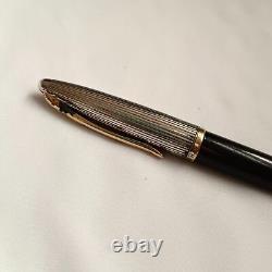 Waterman Carene Fountain Pen, Deluxe Black with 18kt Gold Nib