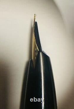 Stylo de poche Sailor 21K à pointe fine en noir avec garniture en or (409) avec encres Shikiori