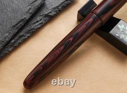 Stylo-plume Wancher Dream TRUE EBONITE MARBLE RED, stylo de calligraphie