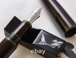 Stylo-plume Wancher Dream TRUE URUSHI HEKI TAMENURI, stylo de calligraphie