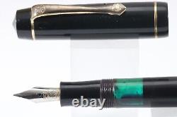 Stylo plume à remplissage à piston extra fin noir Vintage Kaweco Colleg 55A SF