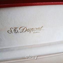 Stylo plume de luxe vintage S. T. Dupont Classique noir dans sa boîte en très bon état