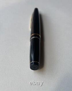 Stylo-plume de poche Sailor 21K avec pointe fine, garniture en or noir et cartouches d'encre Shikiori Yodaki