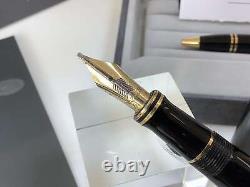 Stylo-plume et stylo à bille Parker Duofold Centennial MK1 Noir et Or, ensemble