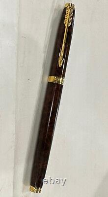 Stylos-plume Montblanc Waterman Parker Schaefer avec pointes en or 14k 18k - Lot de 6
